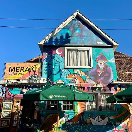 Meraki Hostel - Cerro Alegre - 瓦尔帕莱索 外观 照片