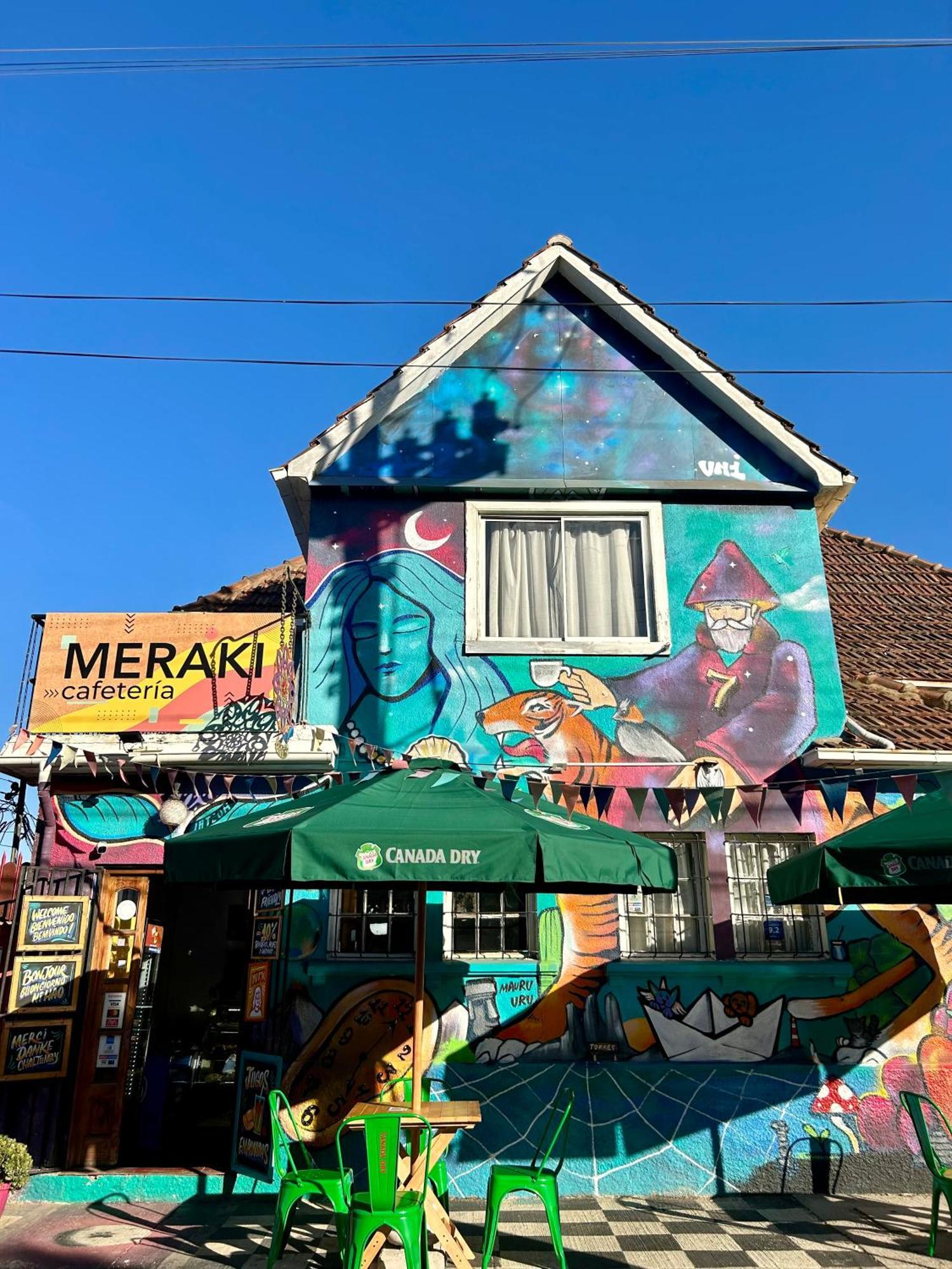 Meraki Hostel - Cerro Alegre - 瓦尔帕莱索 外观 照片